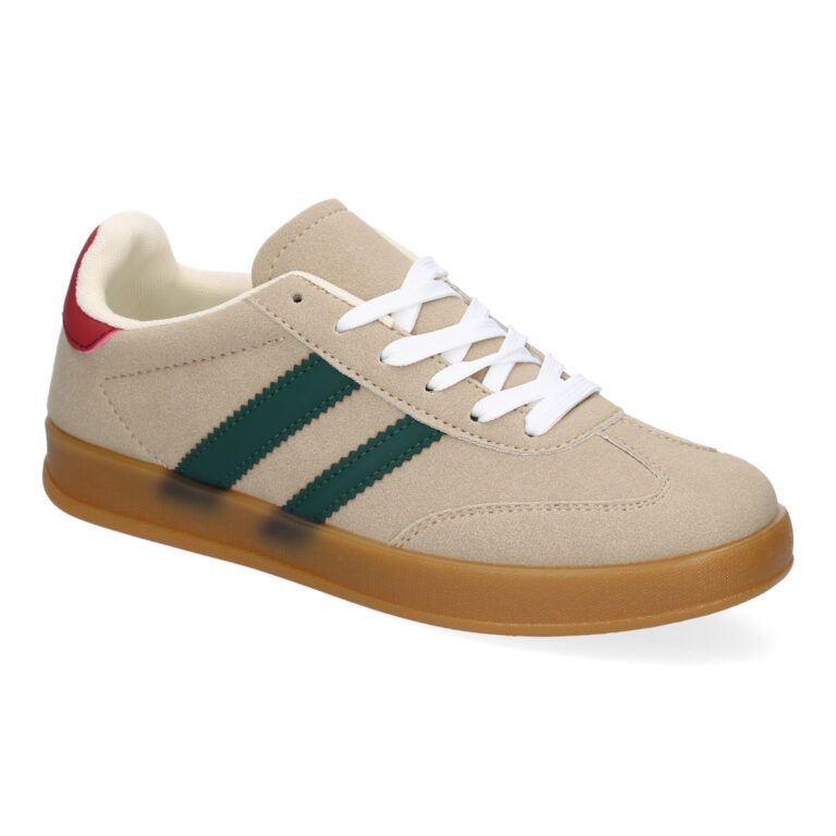 Zapatillas color kaki para mujer